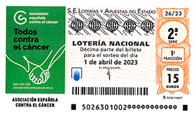 Lotería del sábado décimo