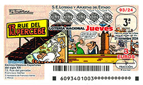 Lotería del jueves décimo